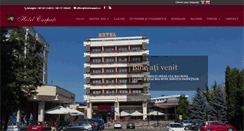 Desktop Screenshot of hotelcarpati.ro